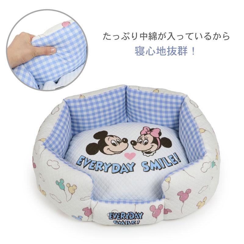 Disney（ディズニー） ミッキー ミニー 犬 ベッド 風船柄 カドラー