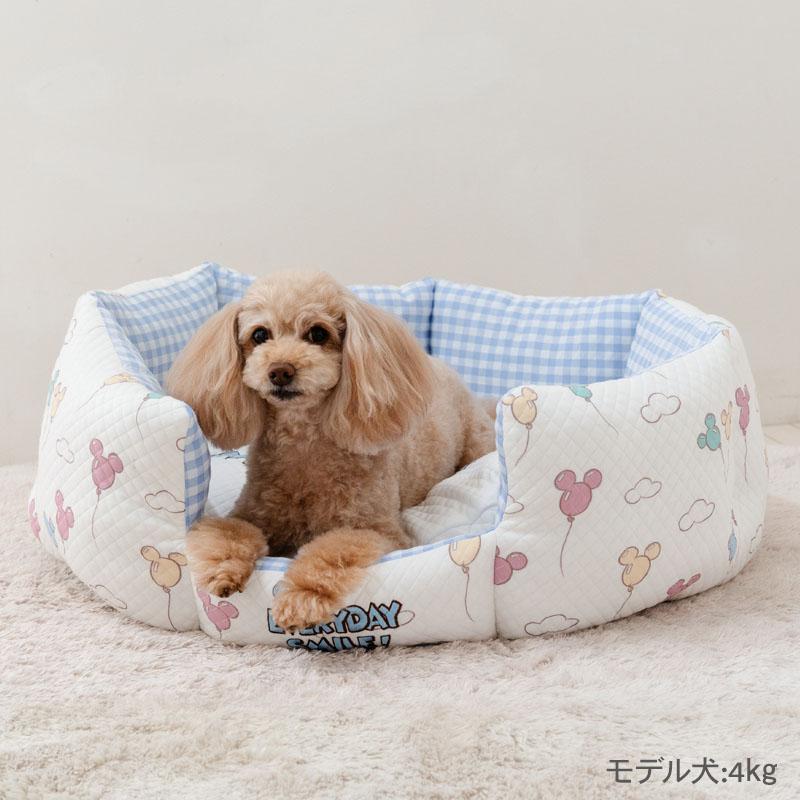 Disney（ディズニー） ミッキー ミニー 犬 ベッド 風船柄 カドラー