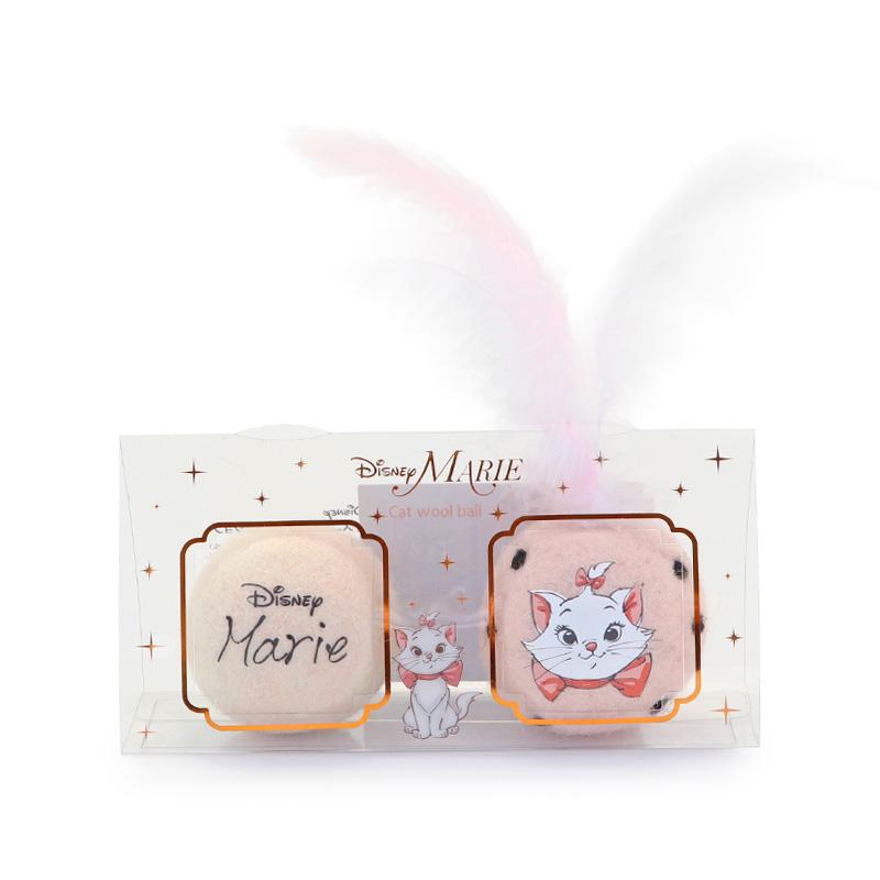 Disney（ディズニー） おしゃれキャット 猫 おもちゃ ドット柄 羊毛