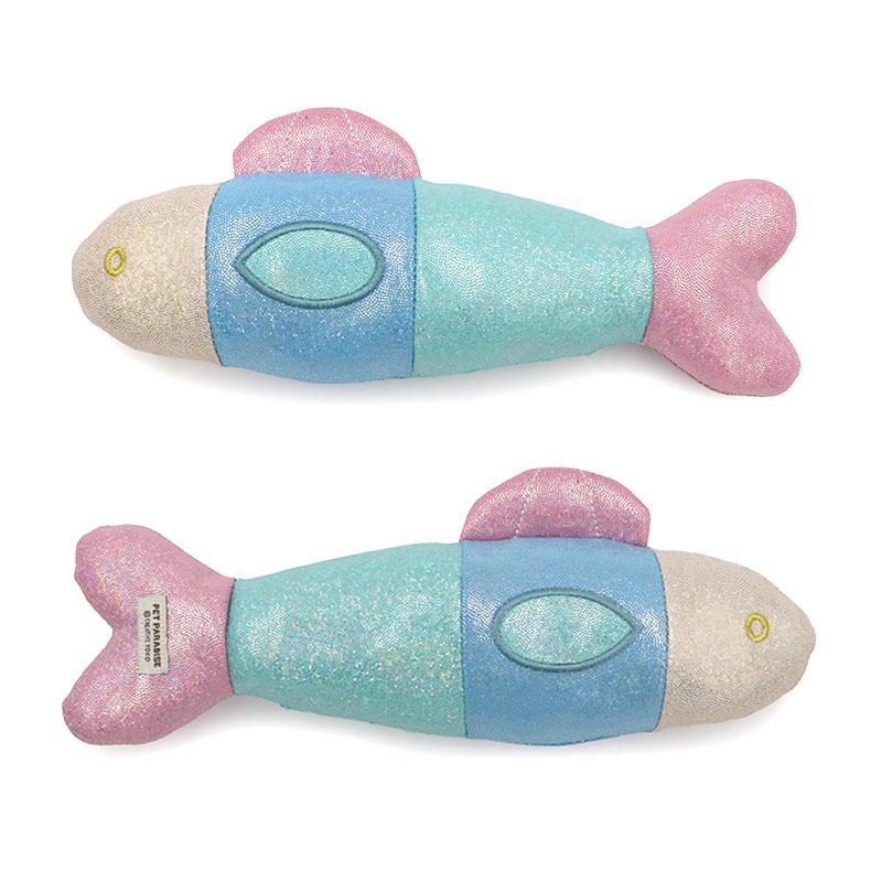キラキラ猫ちゃん　お魚　猫　5個セット PET PARADISE（ペットパラダイス） 猫 おもちゃ キラキラ お魚 トイ 音