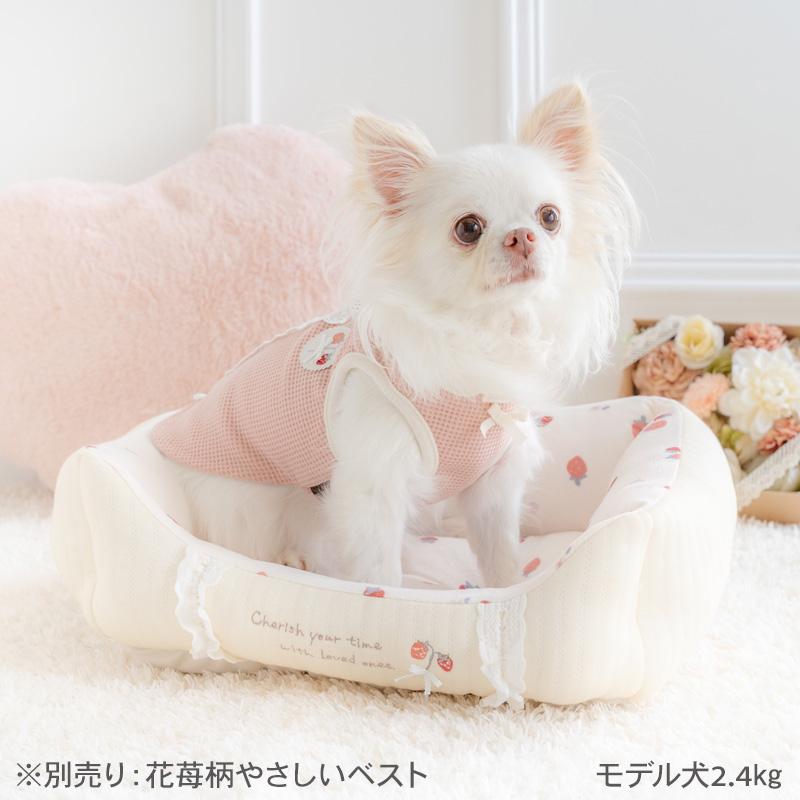 PET PARADISE（ペットパラダイス） 犬 ベッド 花苺 カドラー （38×32cm