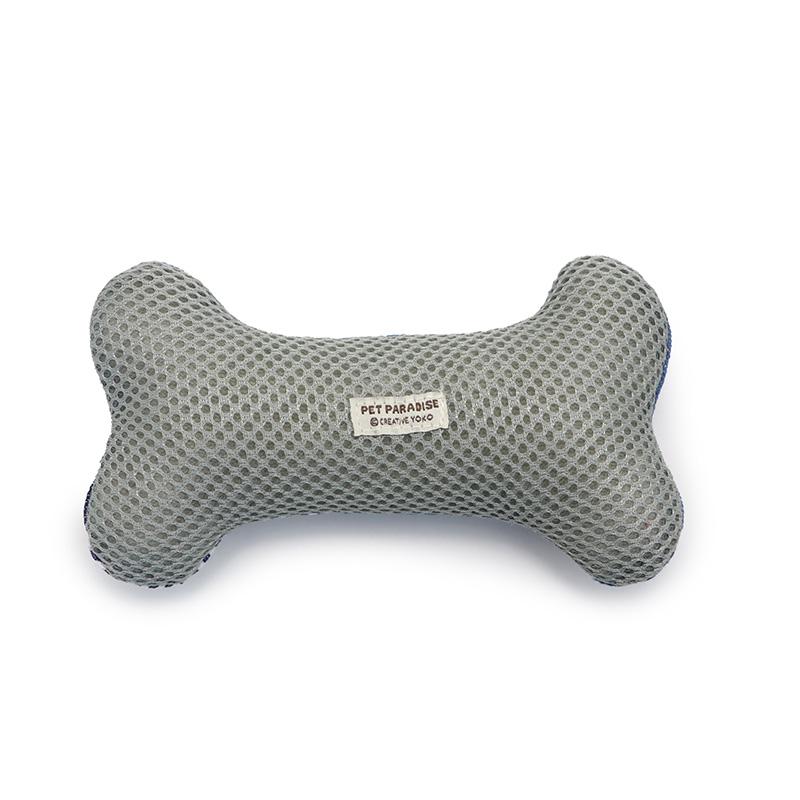 音がなるわんこ PET PARADISE 犬 おもちゃ デンタルトイ デニム 骨型 | 音が鳴る