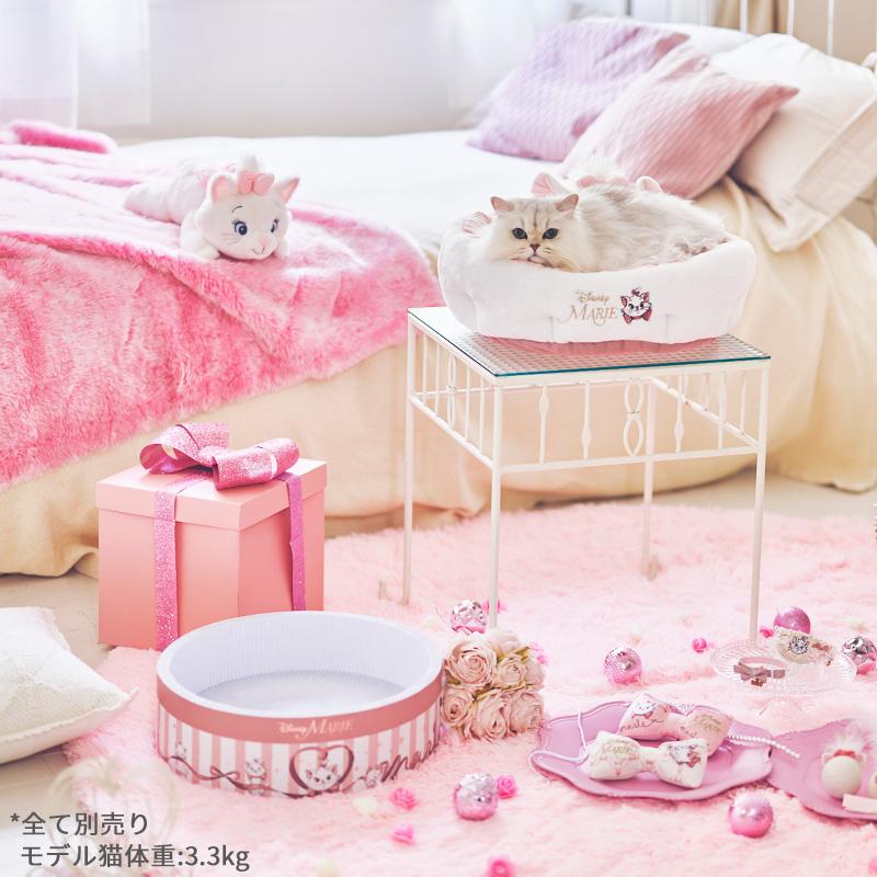 Disney 猫 ベッド カドラー ディズニー マリー 丸型 ｜ おしゃれ