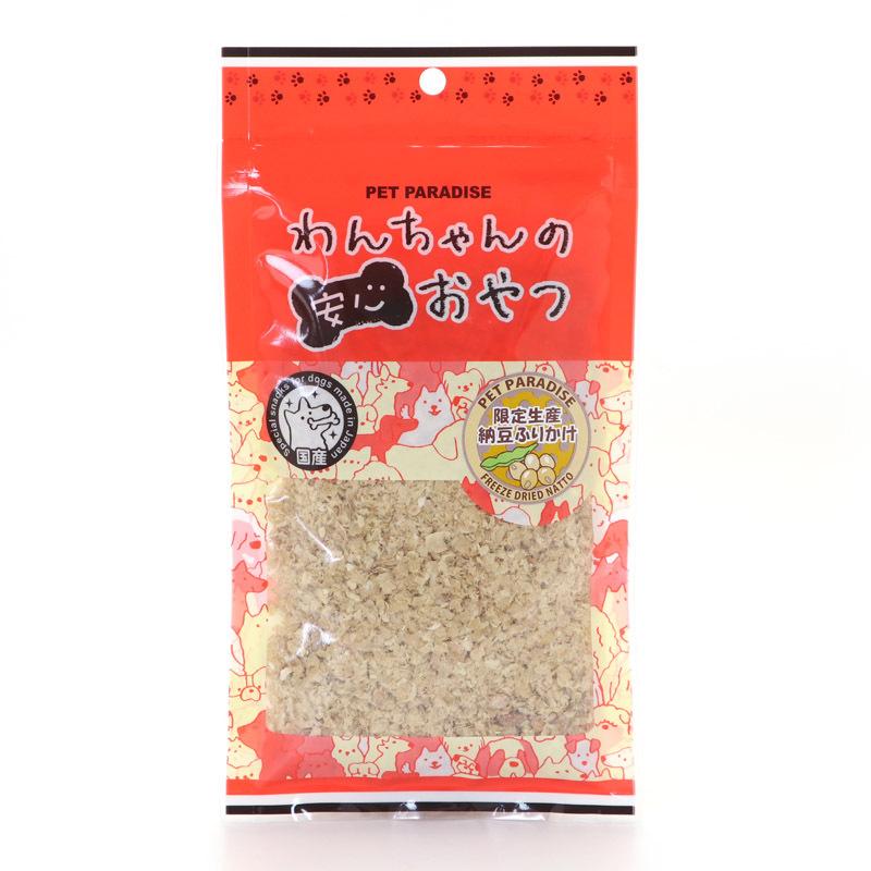犬 おやつ 国産 フリーズドライ 信州産 納豆 ふりかけ 40g | ヘルシー 低カロリー シニア 高齢犬 健康維持 粉末 〔期間限定販売〕 | PET PARADISE | 02