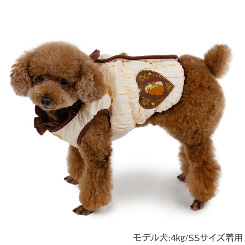 Disney（ディズニー） わんわん物語 犬 服 秋 遠赤外線 ノーカラー