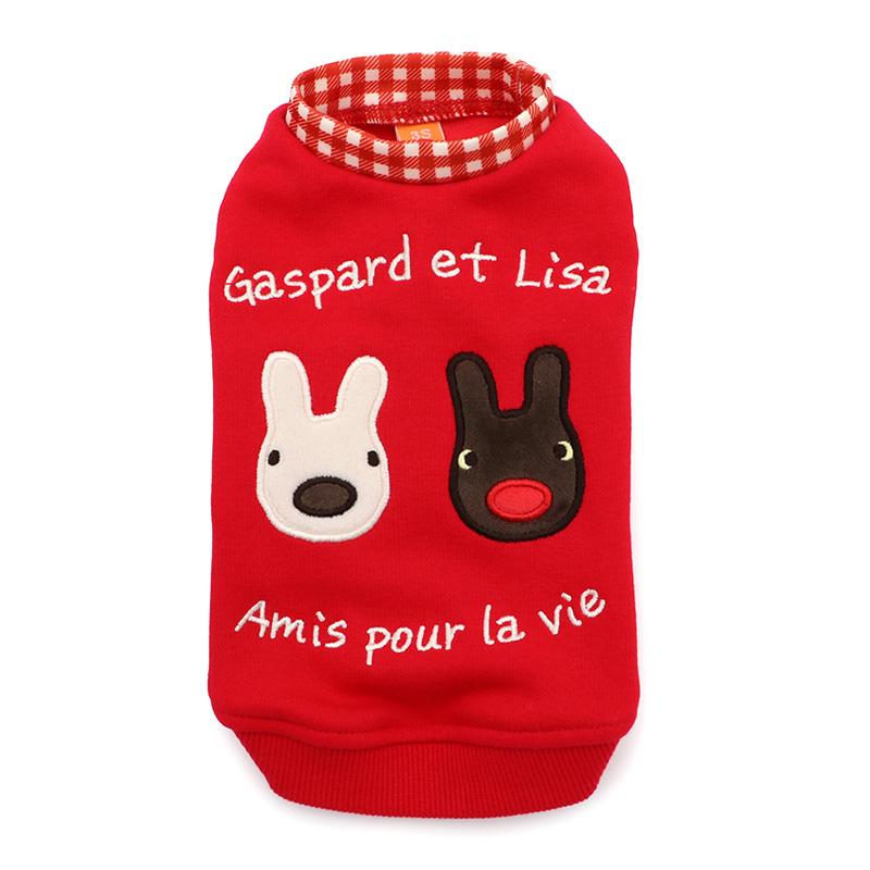 PET PARADISE（ペットパラダイス） リサとガスパール 犬 服 春 脇開き