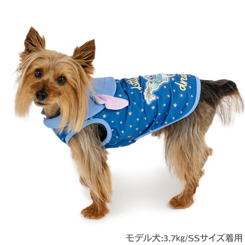 Disney（ディズニー） スティッチ 犬 服 春 夏 ポケット クール タンク