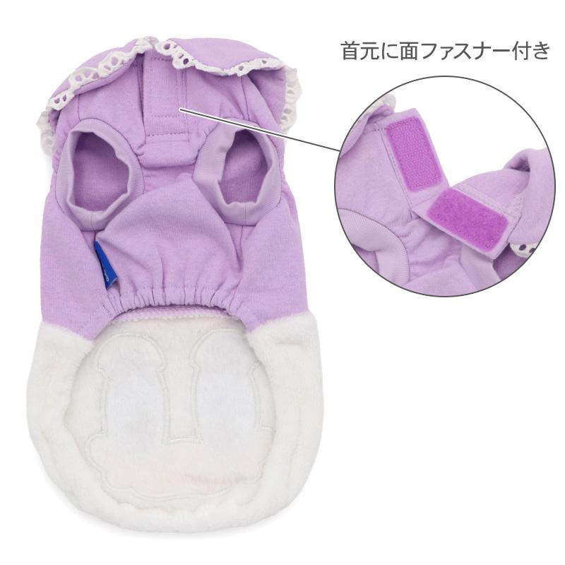 Disney（ディズニー） デイジー ダック 犬 服 秋 ふわふわ お顔