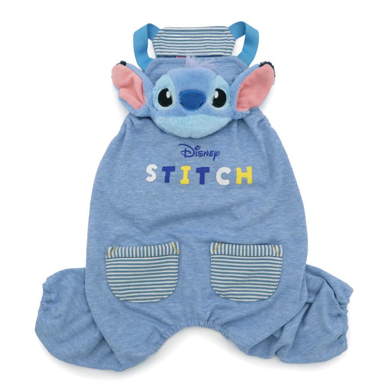 Disney（ディズニー） スティッチ 犬 服 秋 お顔 ロンパース 小型犬