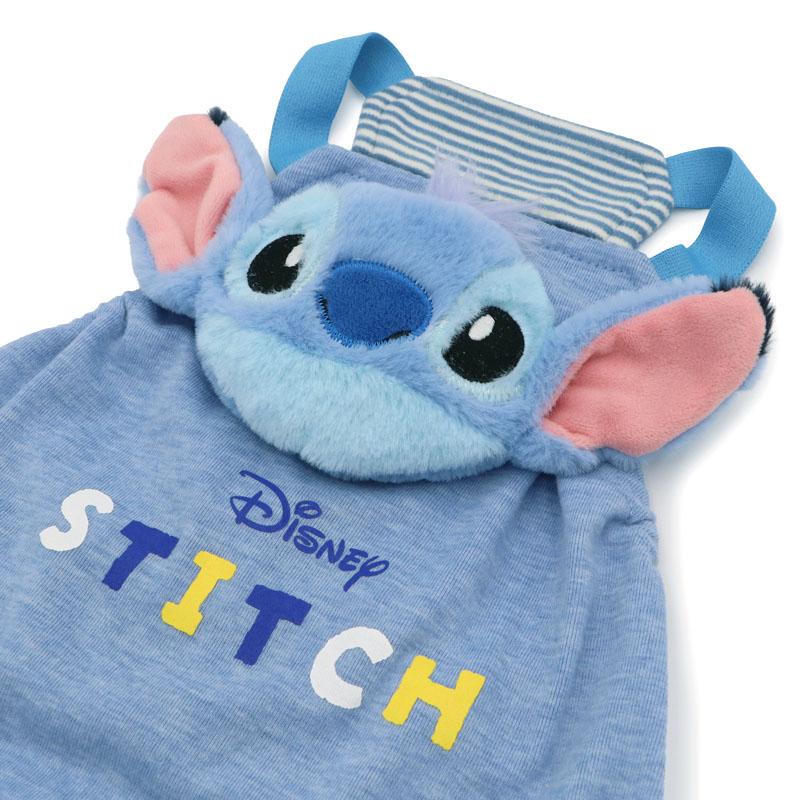 Disney（ディズニー） スティッチ 犬 服 秋 お顔 ロンパース 小型犬
