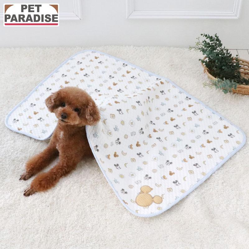 Disney（ディズニー） ミッキーマウス 犬 毛布 冬 パン柄 ブランケット