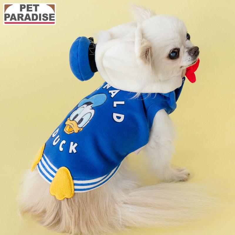 Disney（ディズニー） ドナルド 犬 服 冬 マリン パーカー 小型犬