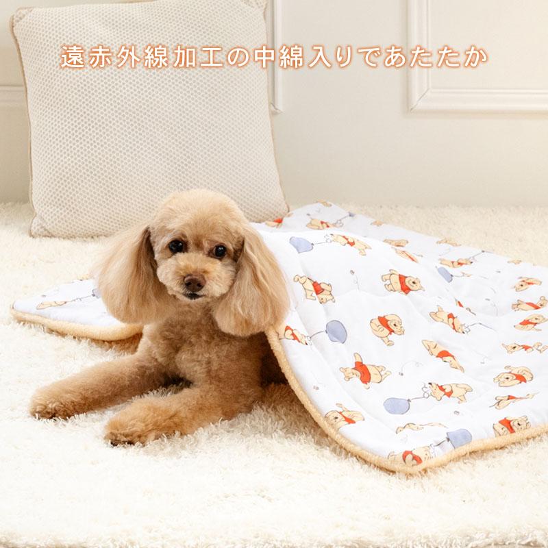Disney（ディズニー） くまのプーさん 犬 毛布 冬用 あったか もちっと