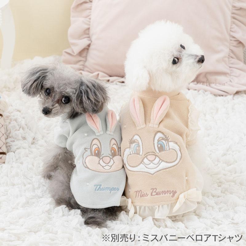 Disney（ディズニー） バンビ 犬 服 春 とんすけ ベロア Tシャツ 小型
