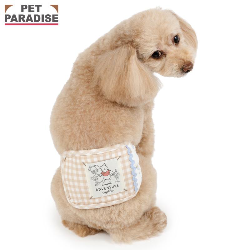 Disney（ディズニー） くまのプーさん 犬 服 春 チェック柄 マナー
