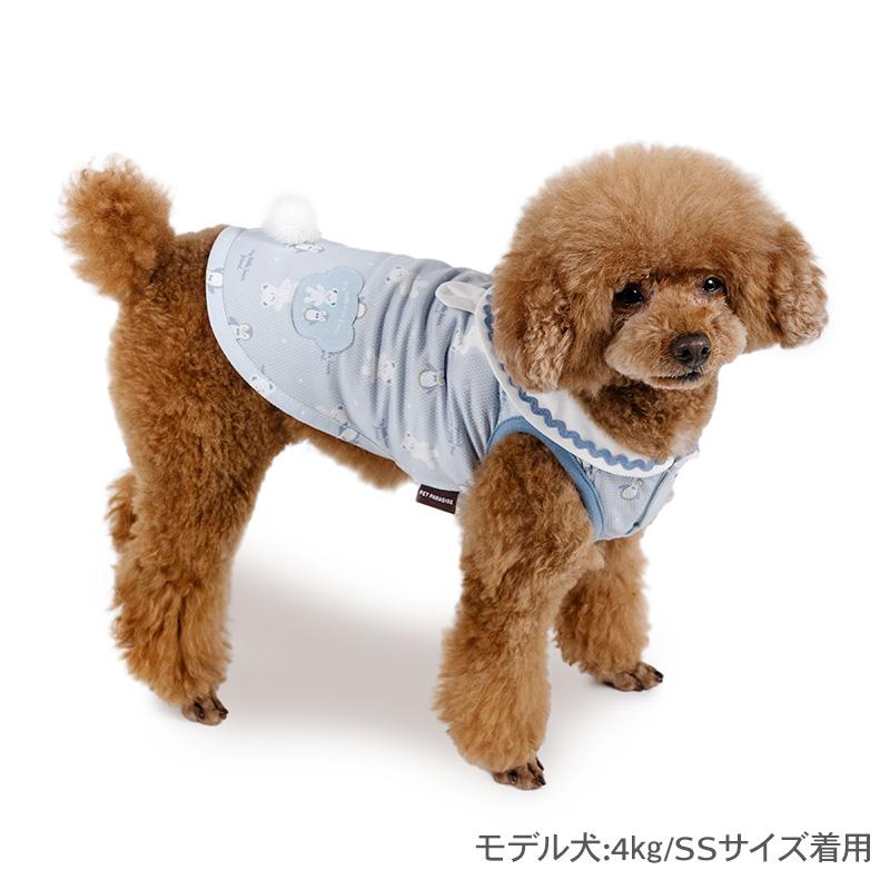 ベリシモ　ペットパラダイス　犬服　犬の服　DSサイズ（2枚組） PET PARADISE（ペットパラダイス） 犬 服 春 重ね着風 デニム