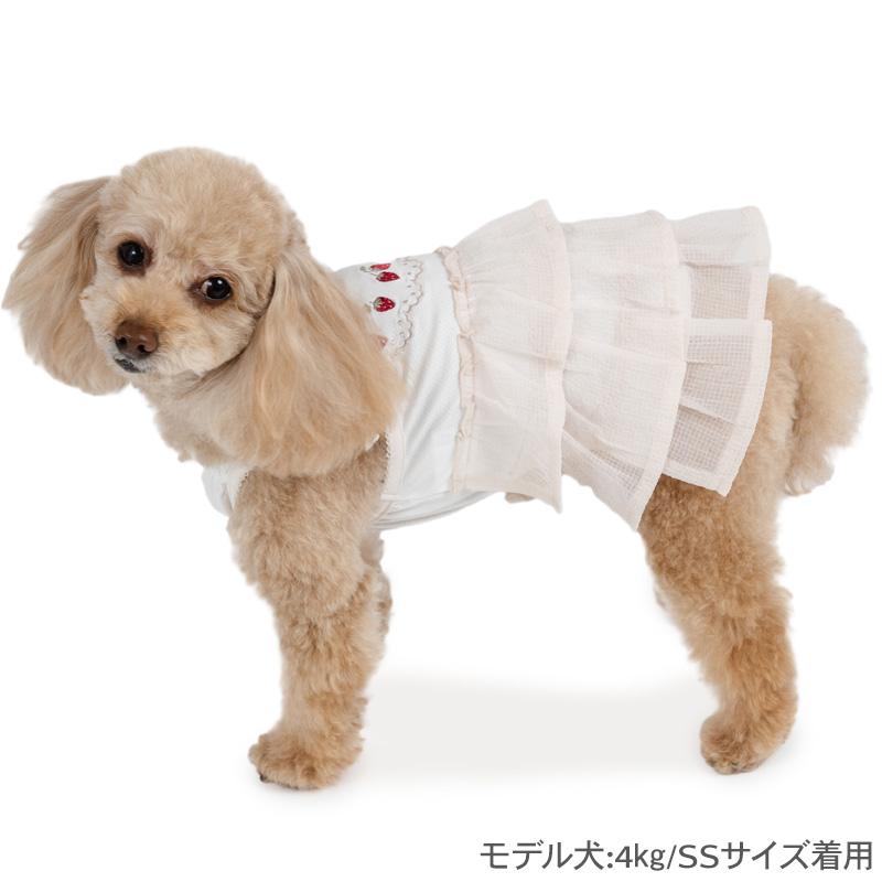 PET PARADISE（ペットパラダイス） 犬 服 春 夏 エコメッシュ 苺刺繍