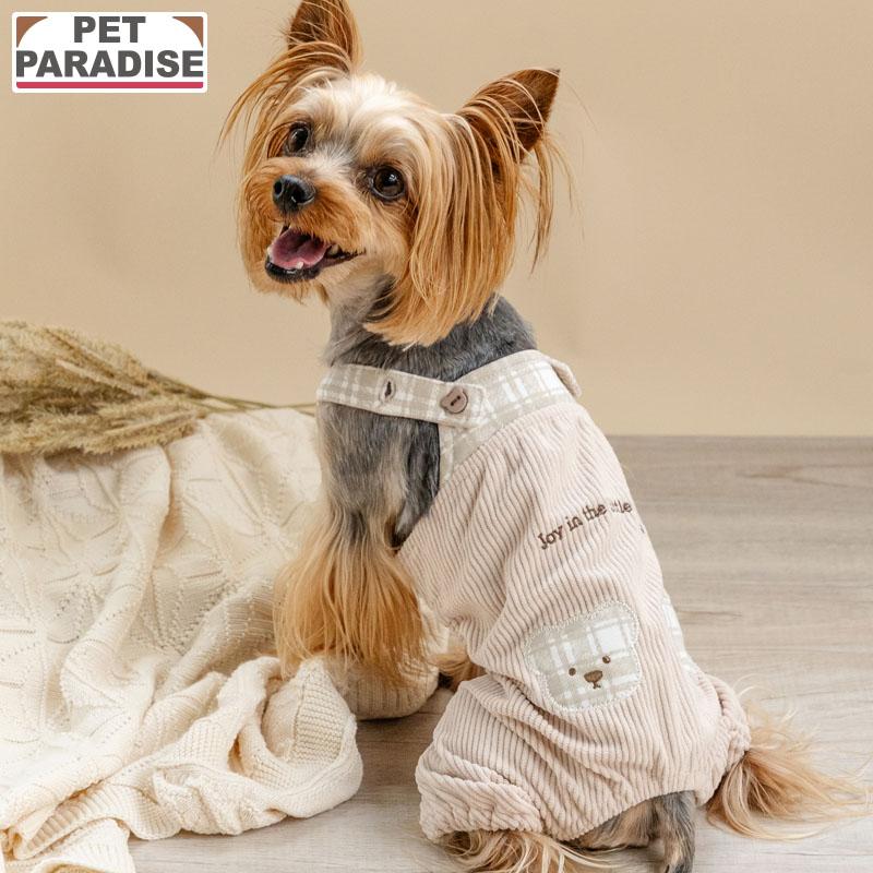 PET PARADISE（ペットパラダイス） 犬 服 秋 くまちゃん チェック