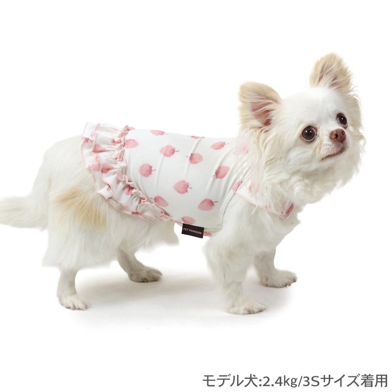 PET PARADISE（ペットパラダイス） 爆買SALE 犬 服 春 夏 苺柄 Tシャツ