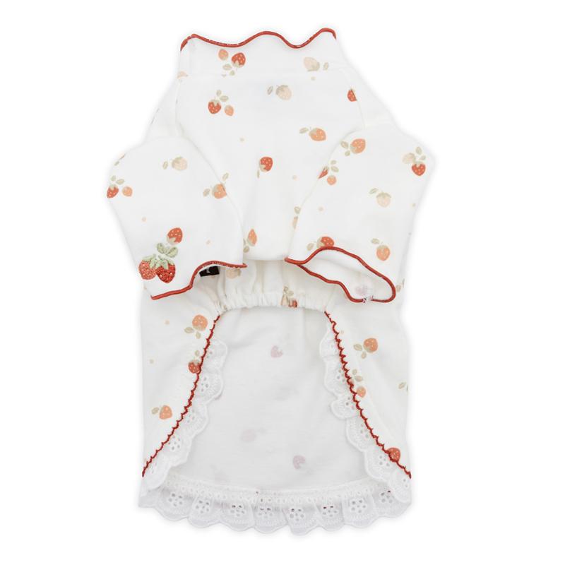 PET PARADISE（ペットパラダイス） 犬 服 冬 いちご柄 ペティヒート T