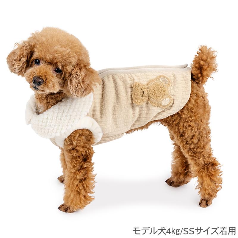 PET PARADISE（ペットパラダイス） 犬 服 冬 くまちゃん 背中開き