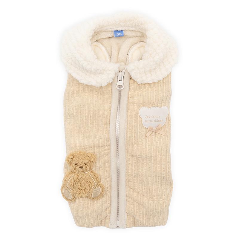 PET PARADISE（ペットパラダイス） 犬 服 冬 くまちゃん 背中開き