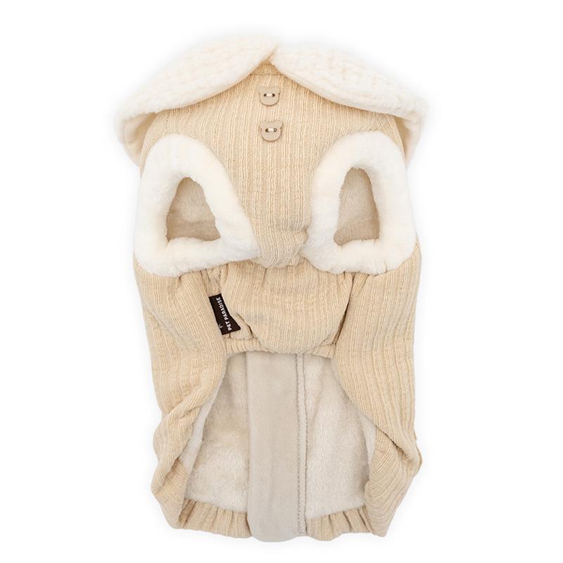 PET PARADISE（ペットパラダイス） 犬 服 冬 くまちゃん 背中開き