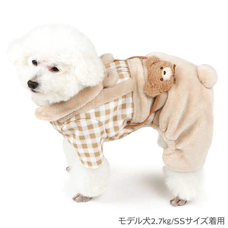 PET PARADISE（ペットパラダイス） 犬 服 春 チェック くま パンツ