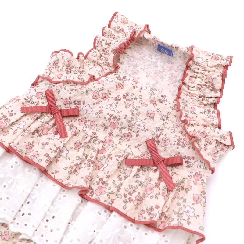 PET PARADISE（ペットパラダイス） 犬 服 春 小花 ふりふり ワンピース