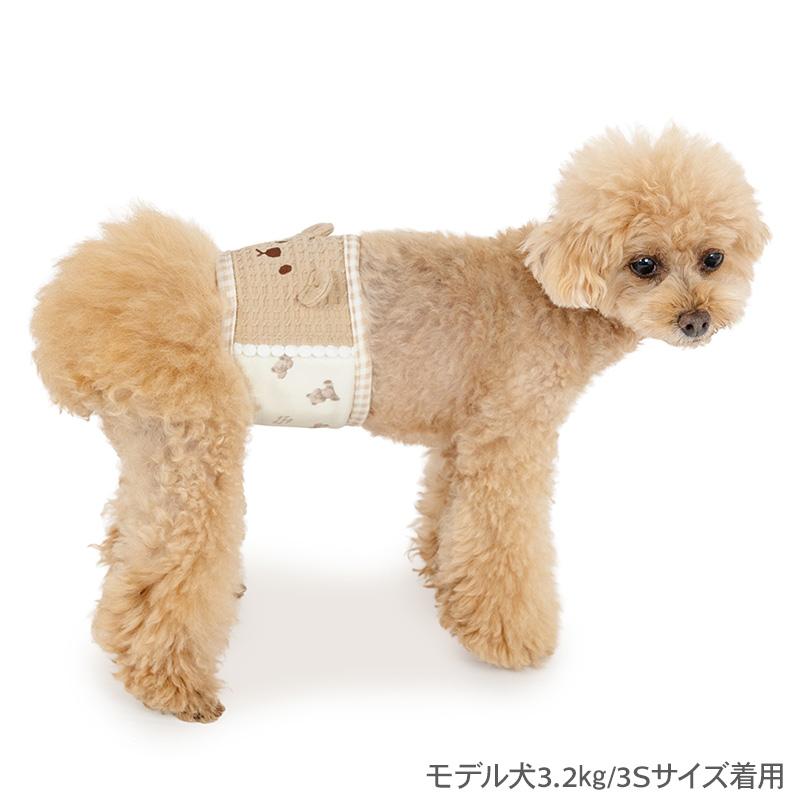 ペット 服 男の子 未使用 レディ 犬 PET PARADISE（ペットパラダイス） 犬 服 秋 くまちゃんいっぱい柄