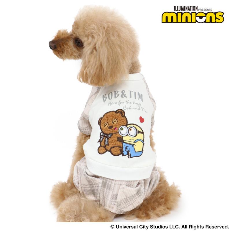 犬 服 おしゃれ ブランド 小型犬 超小型犬 猫 秋冬 ベビー ペットウエア Minion ミニオン ボブ ティム パンツつなぎ 小型犬 メール便可 ペットパラダイス 通販 Paypayモール