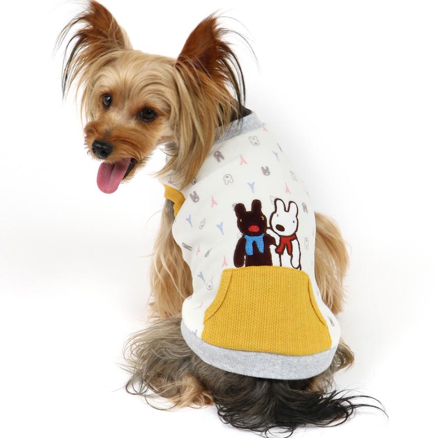 犬 服 ブランド おしゃれ 暖かい フリース 小型犬 超小型犬 リサとガスパール ワンダフルストレッチ トレーナー 小型犬 メール便可 ペットパラダイス 通販 Paypayモール