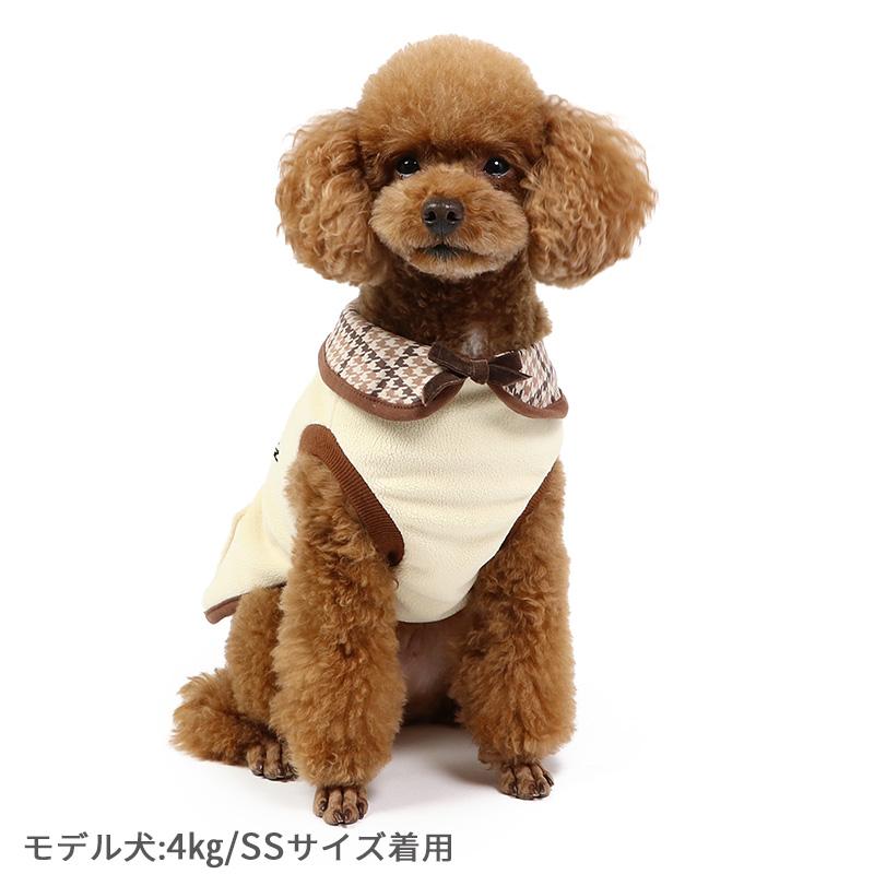 Disney（ディズニー） 犬 服 秋冬 ベスト 背中開き 〔小型犬
