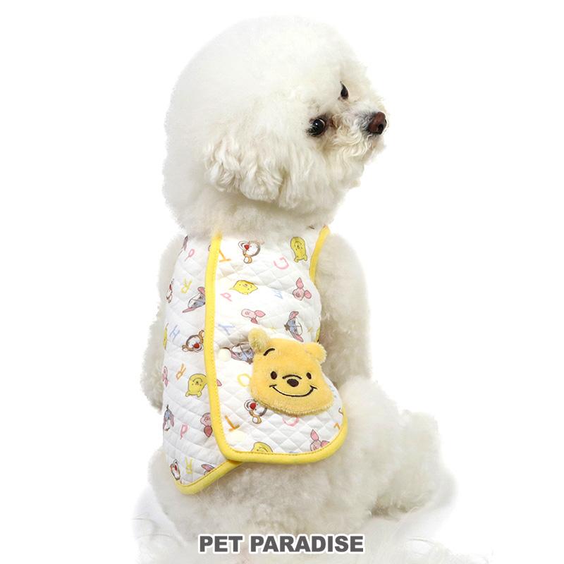 Disney（ディズニー） 犬 服 春夏 ベスト キルティング くまのプーさん