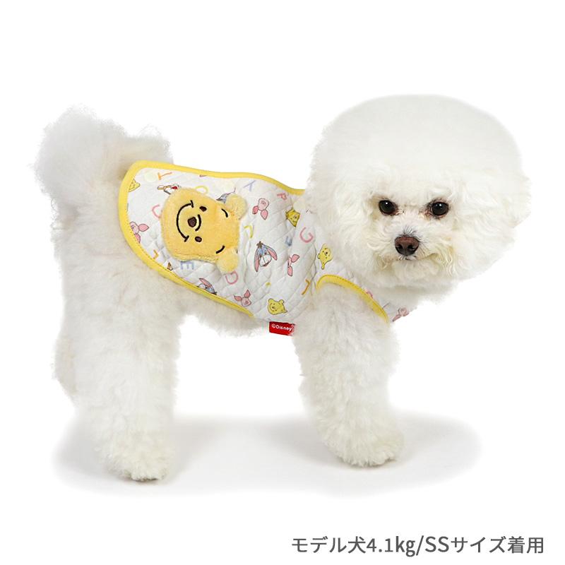 Disney（ディズニー） 犬 服 春夏 ベスト キルティング くまのプーさん