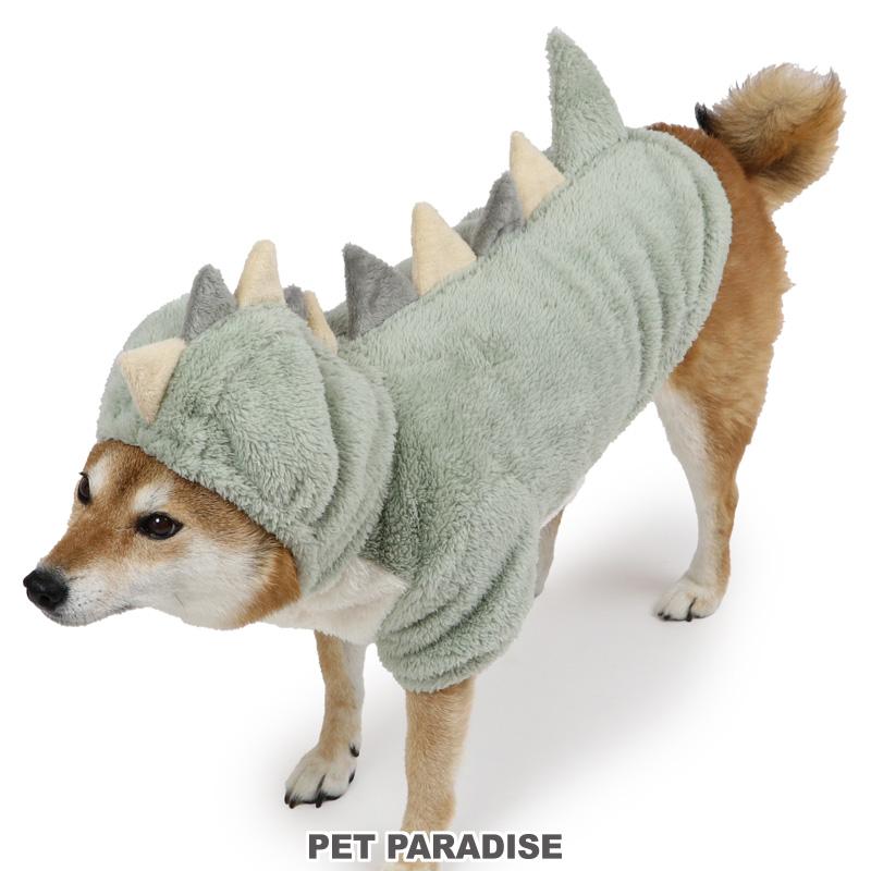 PET PARADISE（ペットパラダイス） 犬 服 秋 パーカー 恐竜 もこもこ