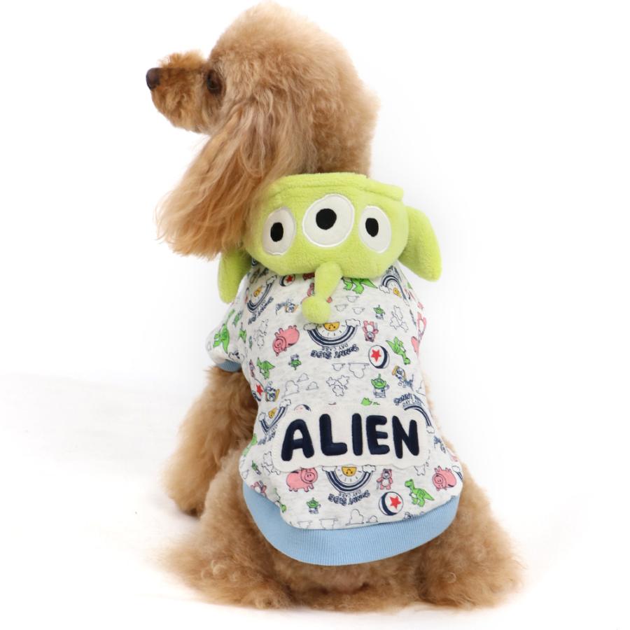 犬 服 冬用 ペットパラダイス ディズニー トイ ストーリー エイリアン モコモコ パーカー 小型犬 超小型犬 小型犬 ペットパラダイス 通販 Paypayモール