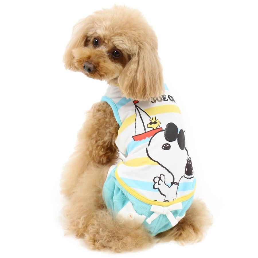 犬 服 夏 夏用 クール 防虫 猫 ひんやり 小型犬 おしゃれ スヌーピー クール 接触冷感 ｊｏｅ パンツつなぎ 1着のみメール便可 返品不可 ペットパラダイス 通販 Paypayモール