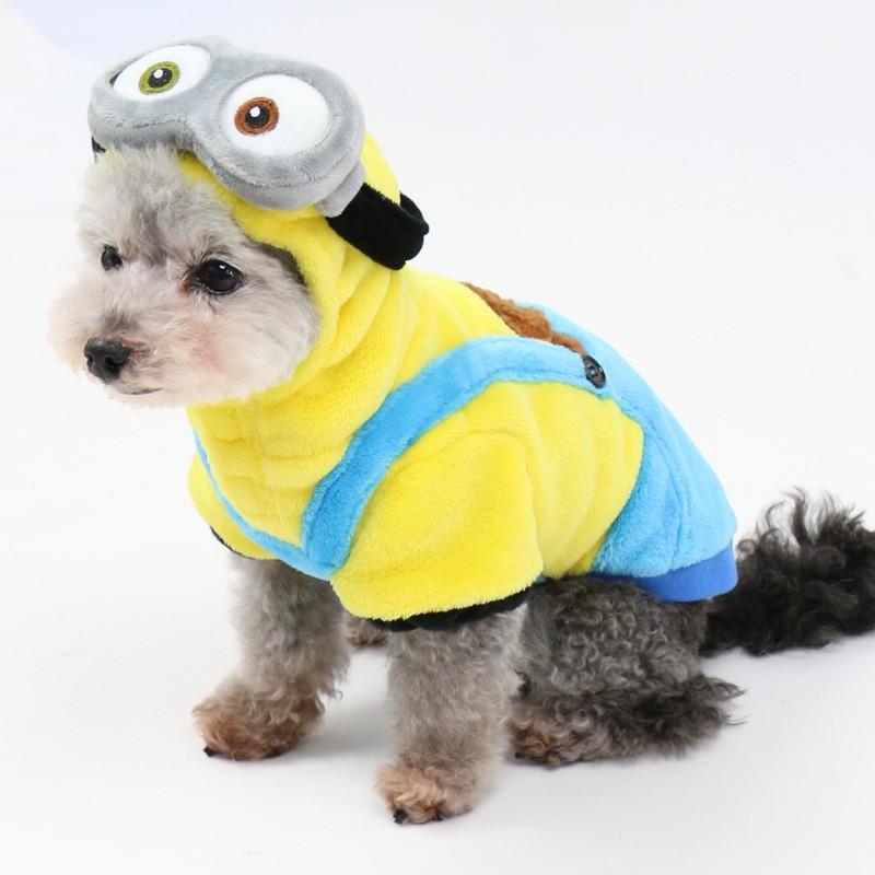 MINIONS（ミニオンズ） 犬服秋冬着せやすいおしゃれコスプレ〔小型犬