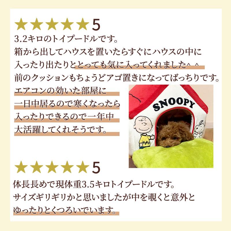 SNOOPY（スヌーピー） ペットハウス 室内用 犬 赤屋根 芝ハウス 〔 小