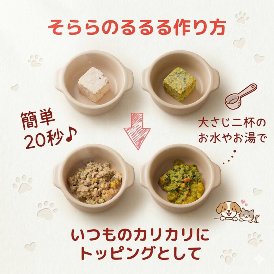初回クーポンあり そららのるるる 選べる6個 サーモン・チキン 手作り