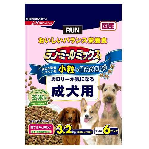 ラン ミールミックス 小粒 玄米入り ヘルシータイプ 成犬 3 2kg ドッグフード 生活雑貨のストックスクエア 通販 Yahoo ショッピング