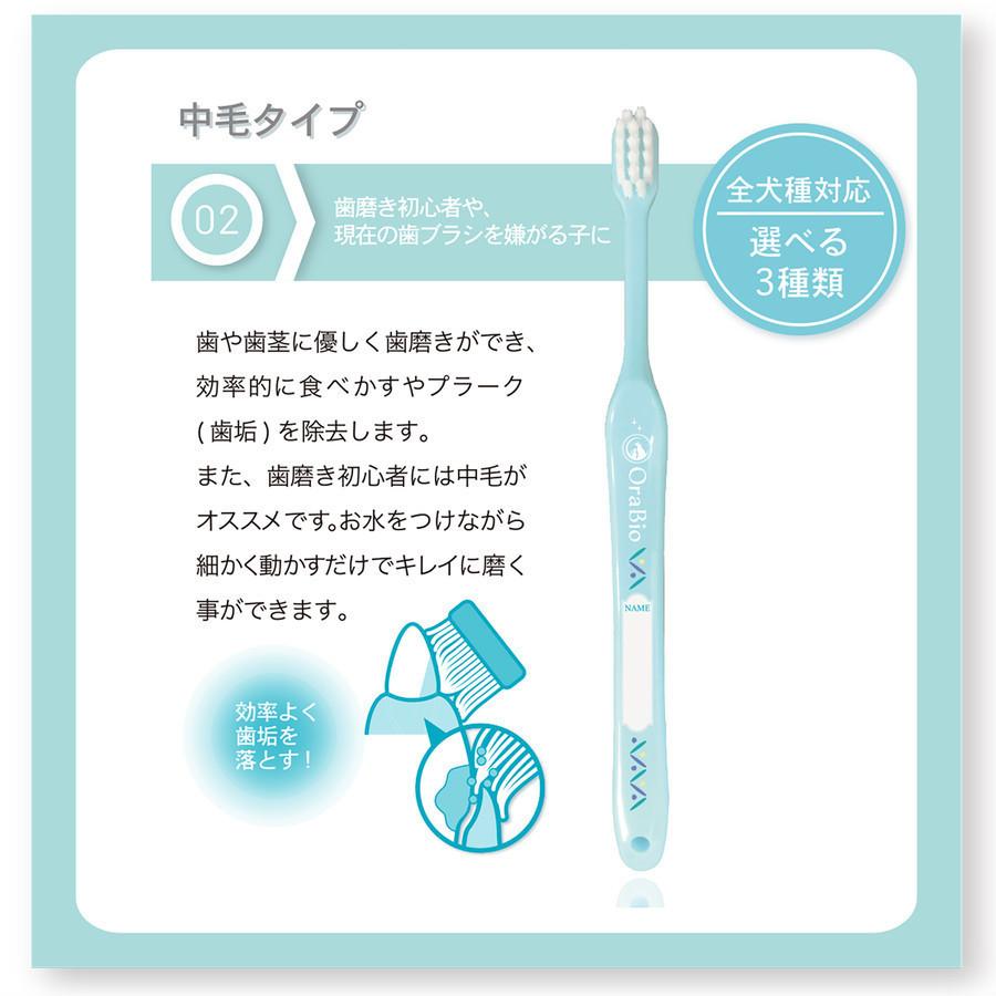 お口に優しい歯ブラシ オーラバイオブラシ（歯科衛生士推奨）選べる3本と歯石予防ケア オーラルピース フォー ペット (80g)セット |  | 09