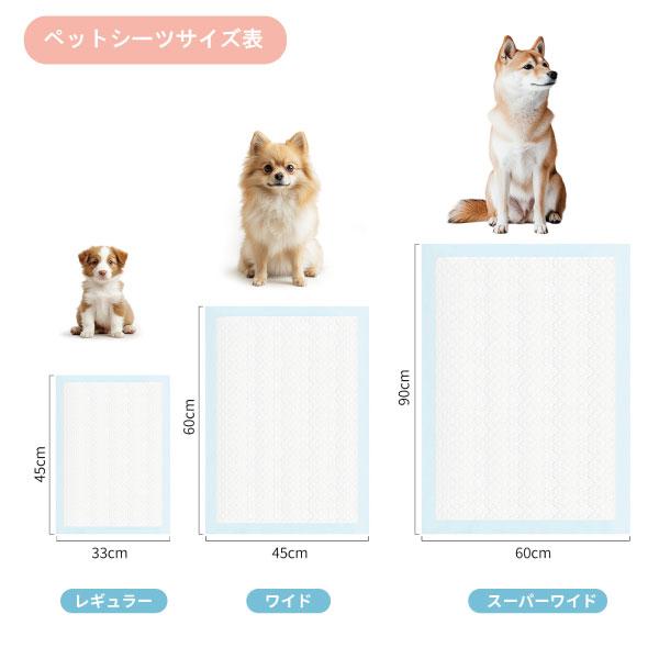 1枚あたり4.15円〜】 ペットシーツ 薄超型 レギュラー 1200枚 ワイド