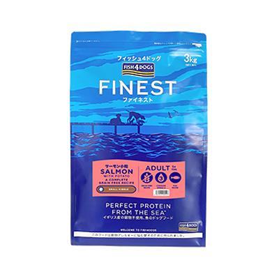 フィッシュ4 フィッシュ4ドッグ ファイネスト サーモン 小粒 3kg : ぺ