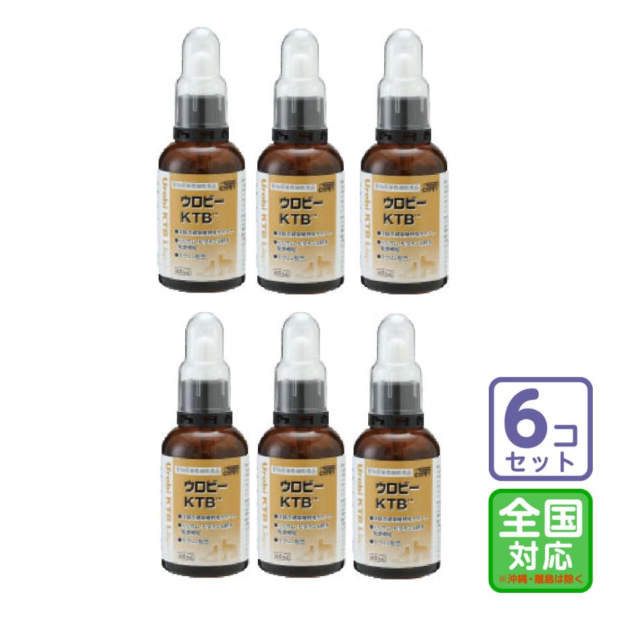 お届け先全国対応/6個セット「ウロビーKTB 60ml」直【0248】 | 