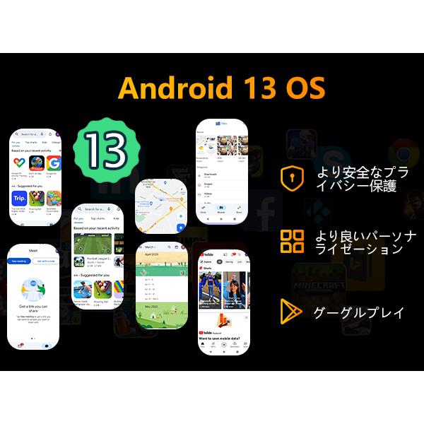 FOSSiBOT F101P スマホ Android13 SIMフリー 7+64GB 10600mAh 18W急速充電 防塵防水 耐衝撃 IP68 5.45"HD 指紋ロック 顔認識｜peta｜06