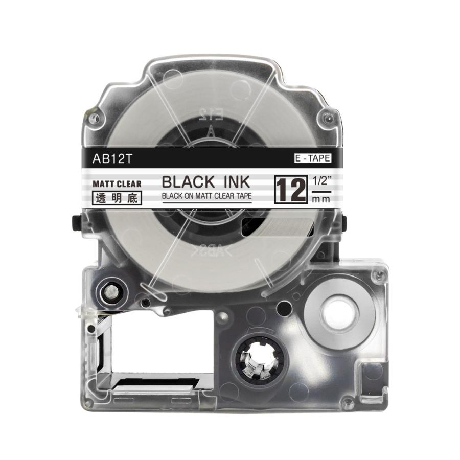 テプラ キングジム テプラPRO 用 互換 テープ カートリッジ 12mm テプラ キングジム テプラPRO 用 互換 テープ カートリッジ 12mm
