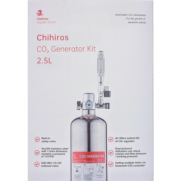 Chihiros CO2 Generator Kit 2.5L 化学反応式【CO2機器】 : ペット