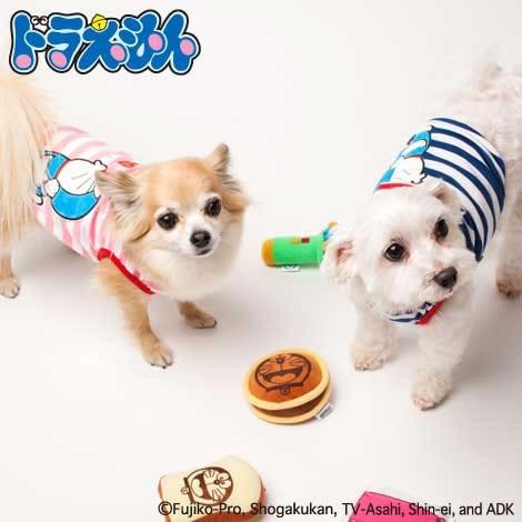 犬用 服 ドラえもん ボーダータンク キャラクター メール便可 Clj005 Doa002 犬服犬用品petbluelペットブルール 通販 Yahoo ショッピング